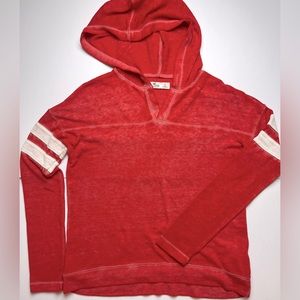 Hollister long sleeve hooded top